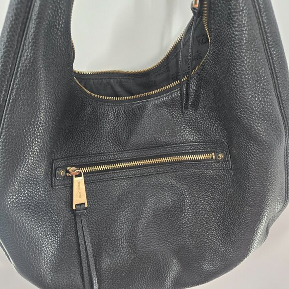 Michael Kors Pebbled Leather Hobo Shoulder Bag - Picture 2 of 16